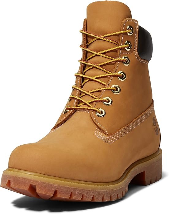 Timberland Men's Premium 6 Inch Lace Up Waterproof Boot, Wheat-NEW 2024, 11.5 Medium