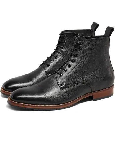 Mens Casual Chukka Boots Leather Dress Boots for Men
