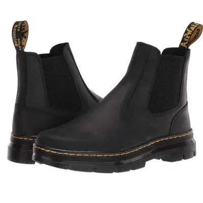Dr. Martens unisex-adult Embury Leather Chelsea Boot