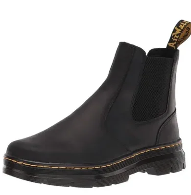 Dr. Martens unisex-adult Embury Leather Chelsea Boot