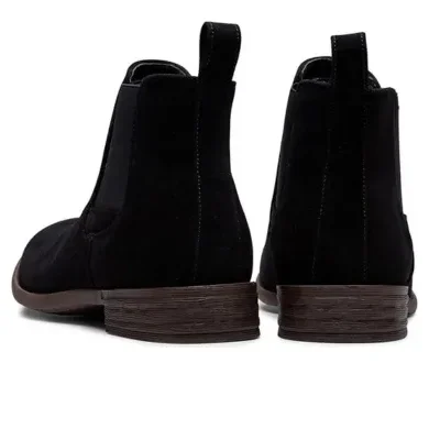 Jousen Men's Chelsea Boots Lightweight Casual Chukka Ankle Boots Classic Elastic Dress Boots For Men
