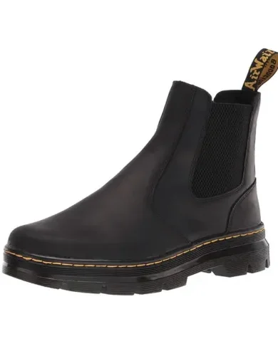 Dr. Martens unisex-adult Embury Leather Chelsea Boot