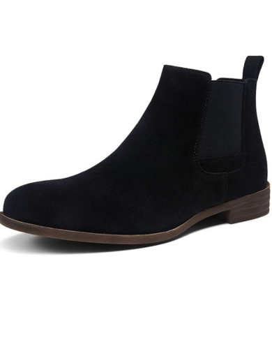 Jousen Men's Chelsea Boots Lightweight Casual Chukka Ankle Boots Classic Elastic Dress Boots For Men 400500