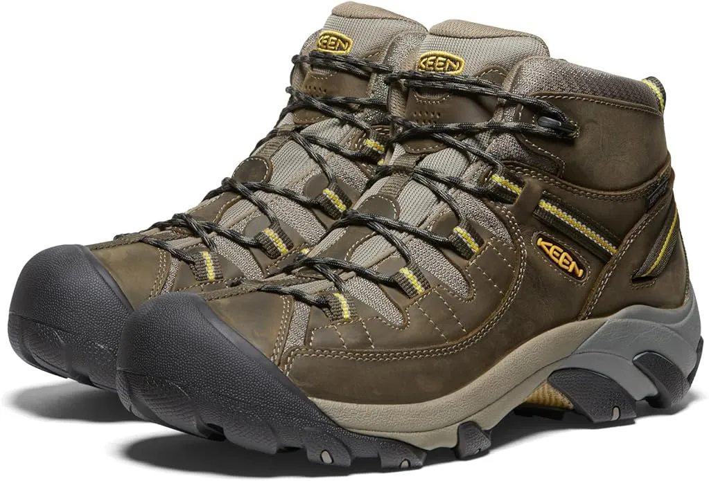 KEEN Men's Targhee 2 Mid Height Waterproof Hiking Boots