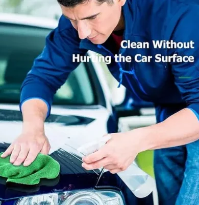 SKY-TOUCH 3pcs Microfiber Car Drying Towel for Car Cleaning and Detailing, Extra Thick Plush Lint Super Absorbent Detailing Towel,Windows,Screen and Kitchen