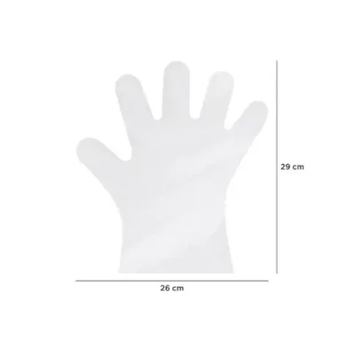 Hotpack Disposable Gloves 100 Pieces,package may vary