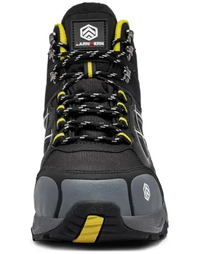 LARNMERN Steel Toe Work Boots Men,Non Slip Safety Shoes,Comfortable Industrial and Constructio Hiking Sneakers