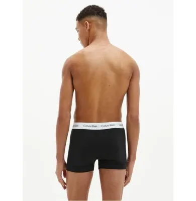 Calvin Klein Mens Medium Rise Trunk Boxer Shorts(Pack of 3) (pack of 3)