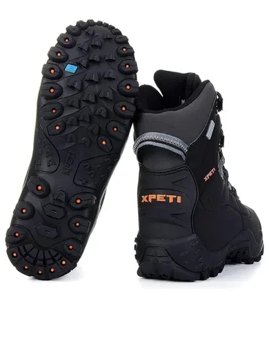 XPETI Men’s Thermator Mid-Rise Lightweight Hiking Insulated Non-Slip Outdoor Boots