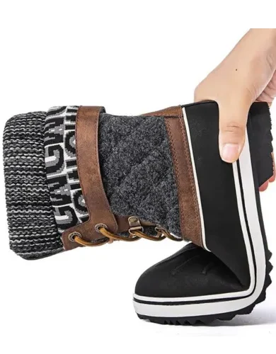 GLOBALWIN Women's Waterproof Winter Boots Snow Boots For Women