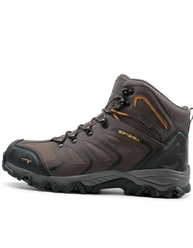 NORTIV 8 Men's Ankle High Waterproof Hiking Boots Outdoor Lightweight Shoes Trekking Trails Armadillo