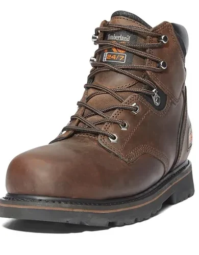FitVille Extra Wide Work Boots for Men Composite Steel Toe Safety Boots High Top Work Shoes for Men