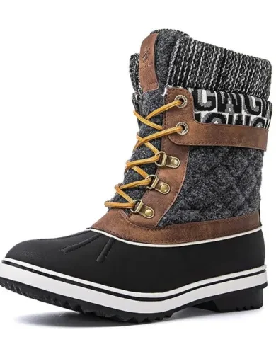 GLOBALWIN Women's Waterproof Winter Boots Snow Boots For Women