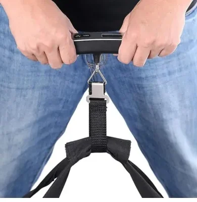 ULTECHNOVO Digital Hanging Luggage Scale Portable Handheld Baggage Scale for Travel Suitcase Scale