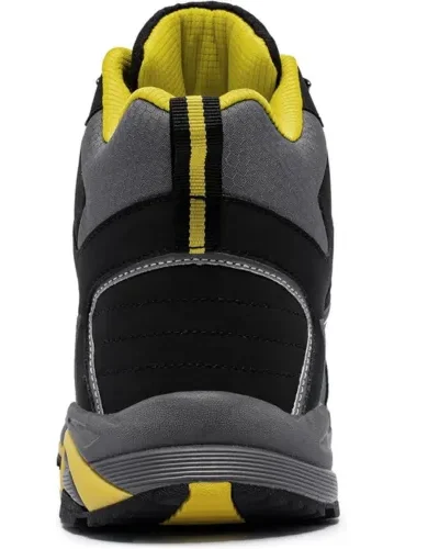 LARNMERN Steel Toe Work Boots Men,Non Slip Safety Shoes,Comfortable Industrial and Constructio Hiking Sneakers