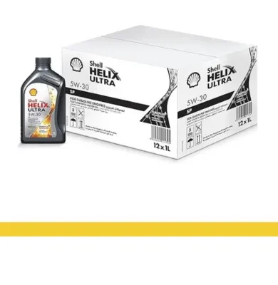 Shell Helix Ultra SP 5W30 Fully Synthetic Motor Oil - Carton (12 x 1 liter) - Dexos1 Gen3 certified