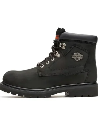 Harley-Davidson Footwear Mens Badlands Motorcycle Casual Boots Ankle - Black