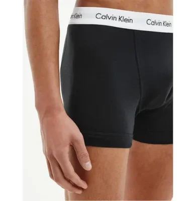 Calvin Klein Mens Medium Rise Trunk Boxer Shorts(Pack of 3) (pack of 3)